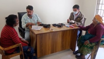 निःशुल्क आयुर्वेदिक तथा आँखा स्वास्थ्य शिविर सम्पन्न, करिब २ सय जनाले लिए सेवा
