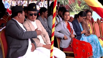 गृहमन्त्री गुरुङ र विज्ञान, प्रविधिमन्त्री पुनले लिए शपथ  