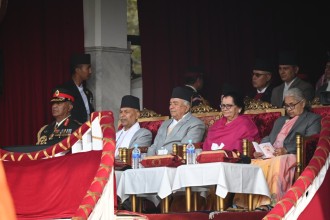 राष्ट्रपति पौडेल नेपाली सेनाको २६३औँ वार्षिकोत्सव समारोहमा सहभागिता