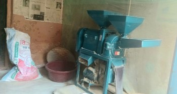 ढिकी जाँतो बिस्थापित, घरघरमा साना मिल             