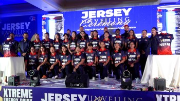 नेपाली महिला क्रिकेट टोलीको नयाँ जर्सी सार्वजनिक