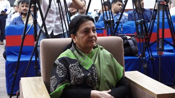 मदन भण्डारी विचार निर्माण गर्ने दूरदर्शी नेता हुनुहुन्थ्यो : पूर्वराष्ट्रपति भण्डारी