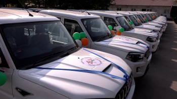 भारतद्वारा प्रतिनिधि सभा निर्वाचनका लागि २२३ सवारी साधन हस्तान्तरण