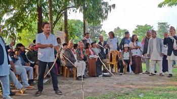आठपहरिया समुदायले मनाए बैशाखे बिसु पर्व