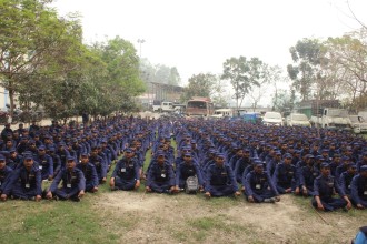 सर्लाहीमा निर्वाचन प्रहरीलाई सम्मानसहित विदाई