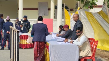 यस्तो देखियो राष्ट्रिय सभा निर्वाचन मधेश प्रदेशमा (फोटो/भिडियोसहित)