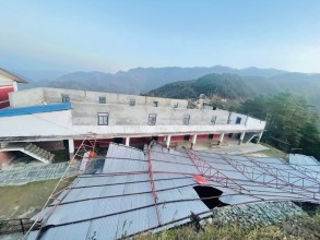 रामेछापमा १० वर्ष यताकै ठूलाे हावा–हुरी