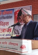 मनमोहन अधिकारी प्रतिकूल परिस्थितिमा पनि निष्ठा नत्याग्ने नेता : ईश्वर पोखरेल