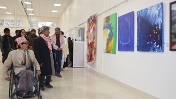 ‘आर्ट फर पिस’ विषयक त्रिदेशीय अन्तर्राष्ट्रिय कला प्रदर्शनी सम्पन्न