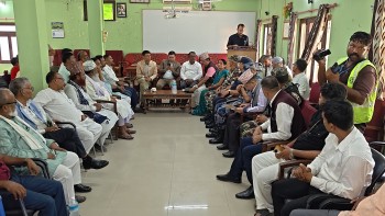 धनुषामा सर्वपक्षीय बैठक सम्पन्न, सद्भाव र्‍याली निकाल्ने निर्णय