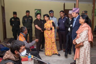 पशुपति क्षेत्रबाट ३६ जना सडक सहयोगापेक्षीकाे उद्धार