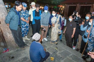 सडक आश्रित सहयोगापेक्षी मानव उद्धार कार्य सुरु,  कार्यवाहक प्रमुख आफैँ फिल्डमा