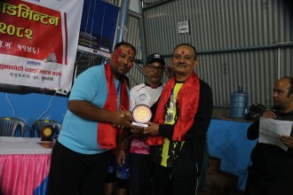 ललितपुर महानगर २७ नं. वडा सुनाकोठीमा मैत्री पूर्ण व्याडमिन्टन प्रतियोगिता सम्पन्न