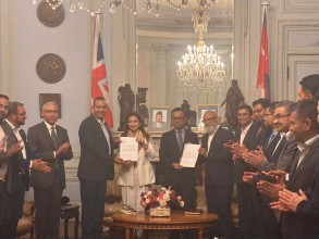 जलवायु सङ्कटसँग जुध्न विश्वव्यापी सहकार्यका लागि सांसद राणाले गरिन् आह्वान
