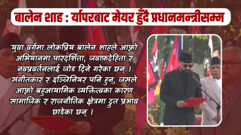 बालेन शाह : र्‍यापरबाट मेयर हुँदै प्रधानमन्त्रीसम्म