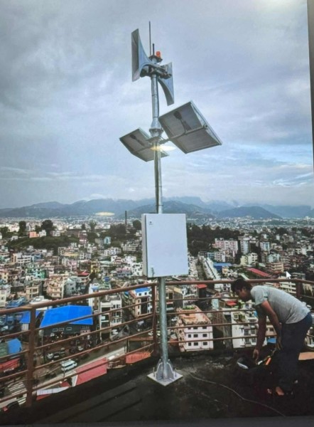 ललितपुरले जडान गर्‍यो उपत्यकामा नै पहिलो पटक अर्ली वार्निङ प्रणाली 