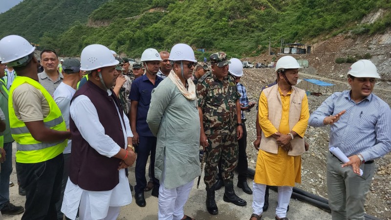 सुनकोशी मरिन डाइभर्सनको कार्यप्रगति सन्तोषजनक भएन  : मुख्यमन्त्री सिंह