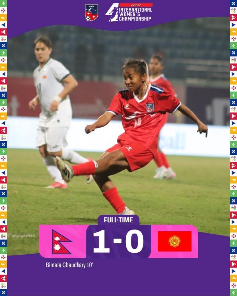 लेबनानलाई हराउँदै नेपाल एक खेल अगाडि फाइनलमा