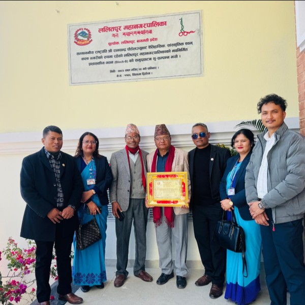 समाज सेवासहित कला संस्कृतिमा क्रियाशील धर्मलाल महर्जनलाई महानगर गौरव पुरस्कार 