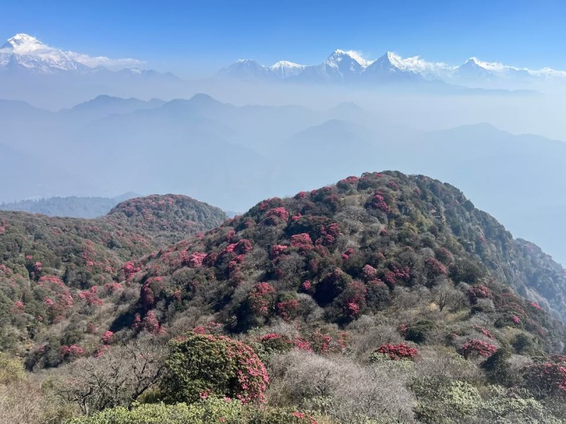 बागलुङको गलकोटस्थित घुम्टेको लेकका मनमोहक दृश्यहरु