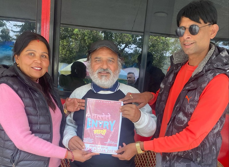 फिल्म ‘डल्लेले इन्ट्री मर्यो’ मा प्रकाश घिमिरे अनुबन्ध