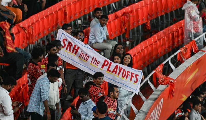 सनराइजर्स हैदरावाद आइपिएलको प्लेअफमा