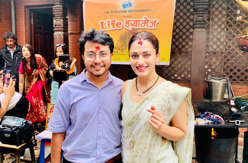 गणेश मन्दिरमा ‘लाइफ ड्यामेज’को शुभमुहूर्त