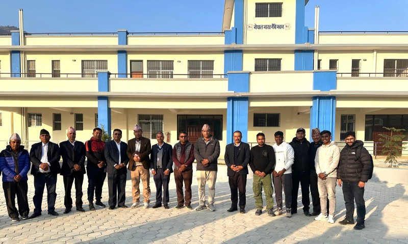 मन्थली नगर अस्पतालको नयाँ भवन निर्माण कार्य सम्पन्न 