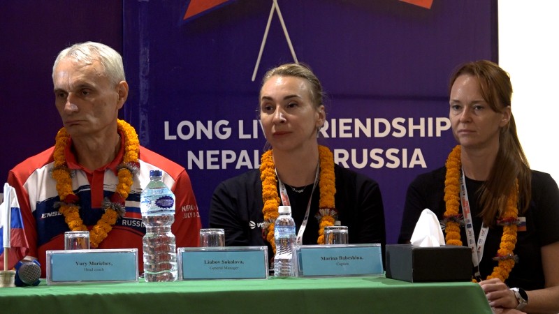 आइतबारदेखि नेपाल र रसियन टिमबीच मैत्रीपूर्ण भलिबल 