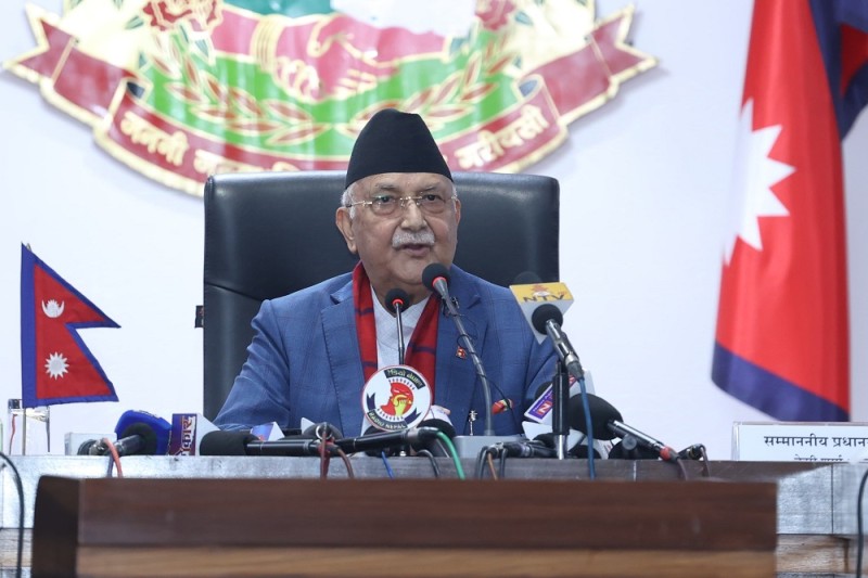 भूकम्पबाट सुरक्षित रहन प्रधानमन्त्रीको आह्वान