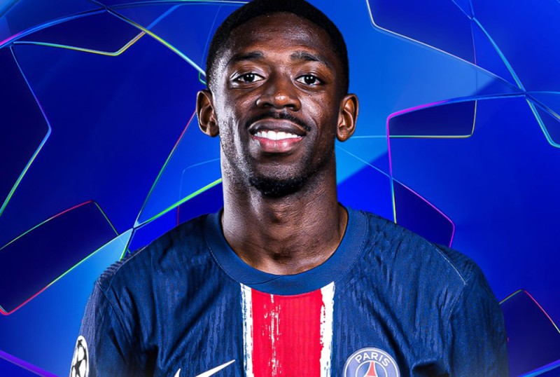 डेम्बेले बने च्याम्पियन्स लिगको उत्कृष्ट खेलाडी