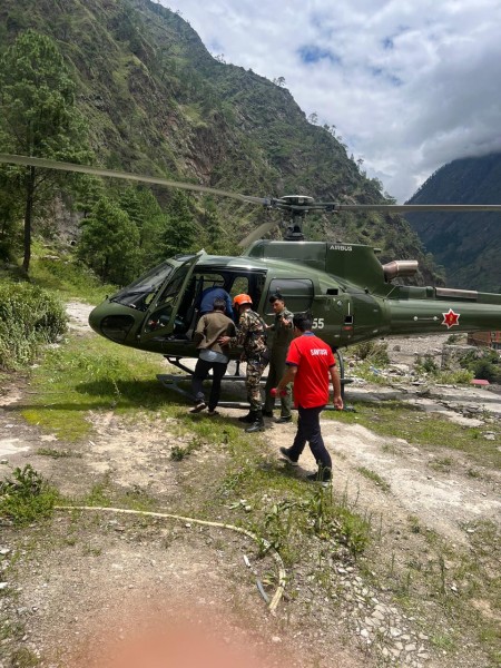 रसुवागढी जलविद्युत आयोजनामा फसेका २३ कामदारको उद्दार