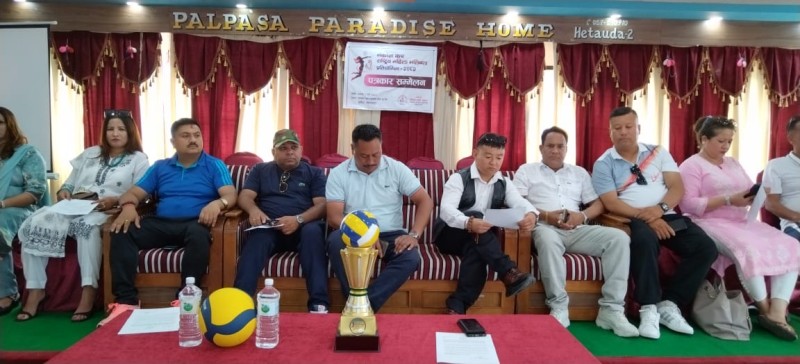 हेटौँडामा नेकोस कप राष्ट्रिय महिला भलिबल र स्केटिङ प्रतियोगिता हुँदै 