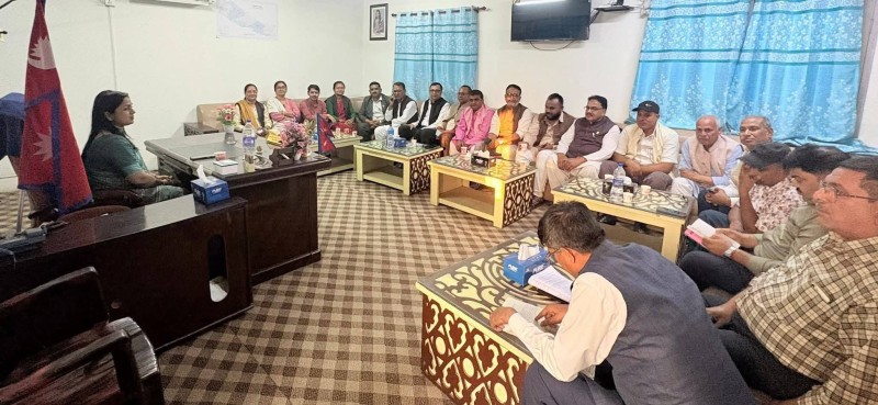 मधेश प्रदेशका सभामुख रामचन्द्र मण्डल माथि महाभियोग दर्ता