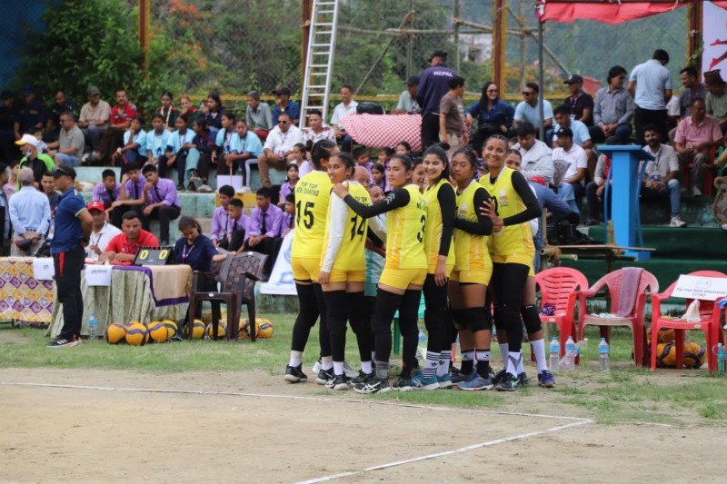 नेकोस कप महिला भलिबल : टीपटीप न्यू डायमण्ड र नेपाल पुलिस क्लब विजयी 