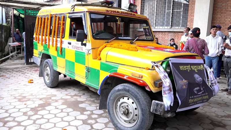जेनजी आन्दोलनमा मृत्यु भएका शहीदहरूको शव यात्राको तयारी 