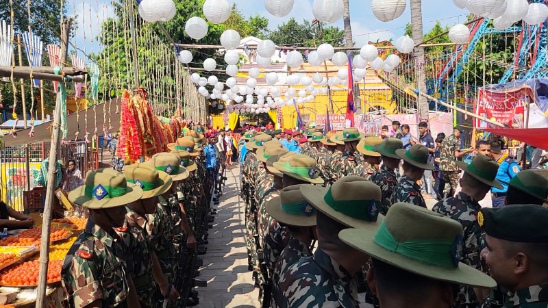 बेलतोडी सम्पन्न, देवी दुर्गा प्रतिमाको आँखा उघारियो