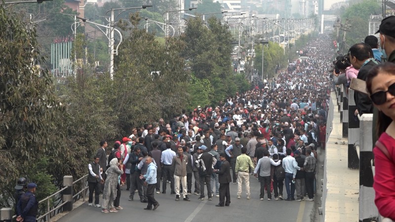 नेपाल शिक्षक महासंघद्धारा पुनः आन्दोलन सुरु