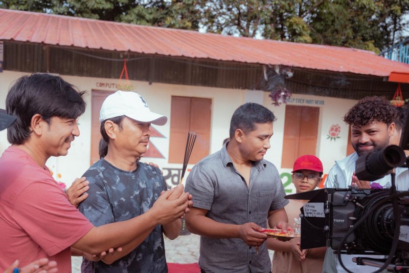 चलचित्र ‘मिरमिरे’को छायांकन सुरु