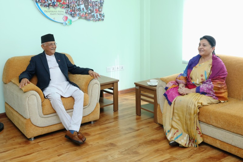 एमाले बैठकको निष्कर्ष : पूर्वराष्ट्रपति भण्डारी राजनीतिमा सक्रिय हुन नमिल्ने
