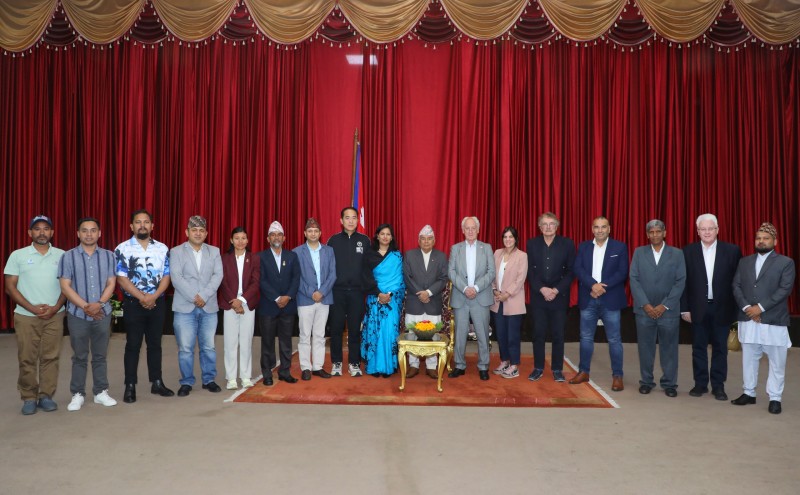 नेपाल खेलकुद् र पर्यटनको उर्वर भूमि : राष्ट्रपति