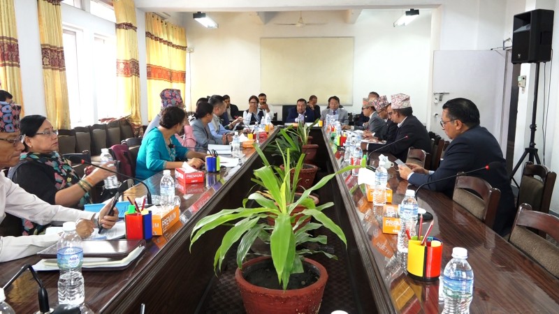 वैकल्पिक विकास वित्त परिचालनका सम्बन्धमा व्यवस्था गर्न बनेको विधेयकमाथि दफावार छलफल