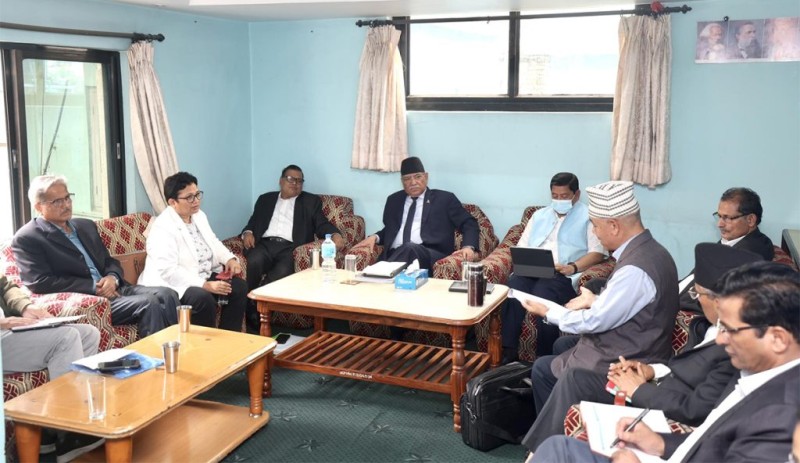 प्रतिनिधिसभा विघटनको निर्णयप्रति माओवादी केन्द्रको असहमति 