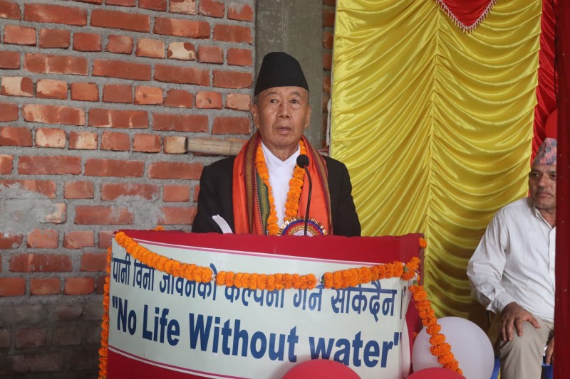 आफू खानेपानीमन्त्री बन्दा सुरु भएको मेलम्ची योजनाले मूर्तरुप पाउँदा खुसी लाग्छ : प्रदेश प्रमुख 