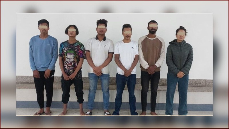 काठमाडौंको तीनकुने क्षेत्रमा आगजनी तोडफोड गर्ने थप ६ जना पक्राउ 