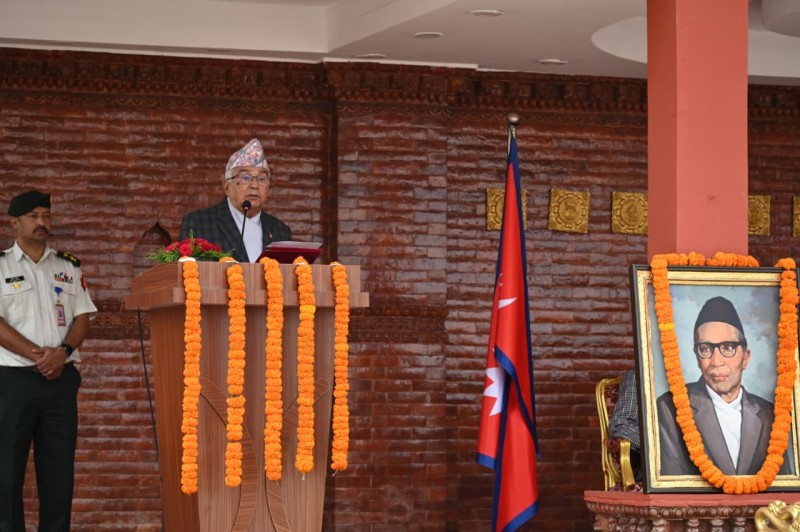 भाषा, साहित्य र संस्कृति हाम्रो मौलिक पहिचान र गौरव हुन् : राष्ट्रपति पौडेल
