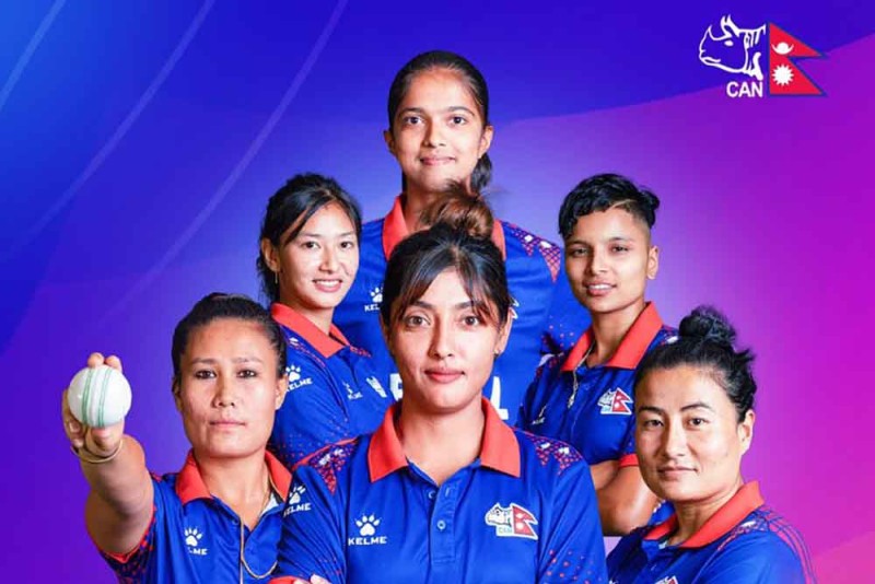 महिला टी– २० विश्वकपमा नेपालले बहराइनको सामना गर्दै 