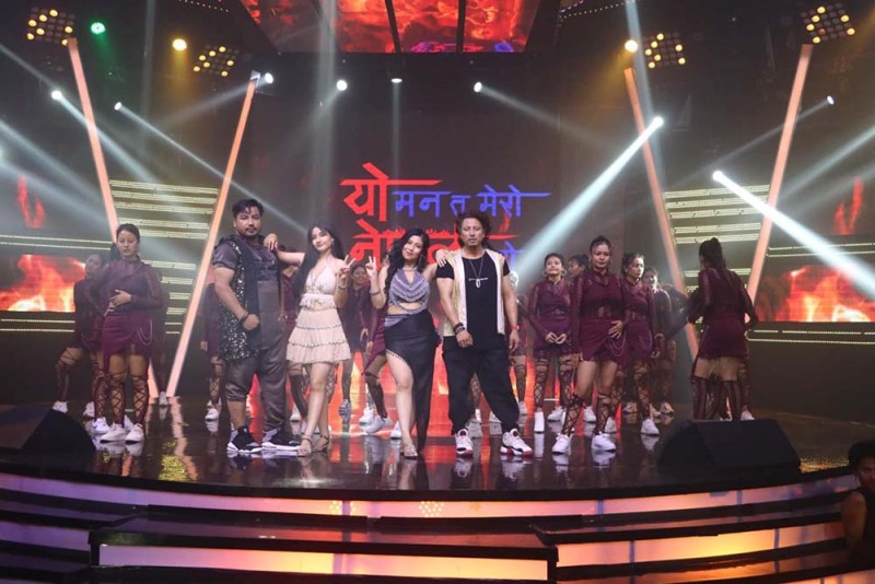 गीतको छायांकनसगै चलचित्र 'यो मन त मेरो नेपाली हो' को शुटिङ्ग सकियो