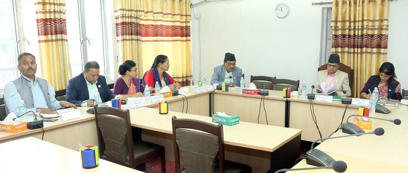 संघीय संसदका तीन समितिको बैठक बस्दै