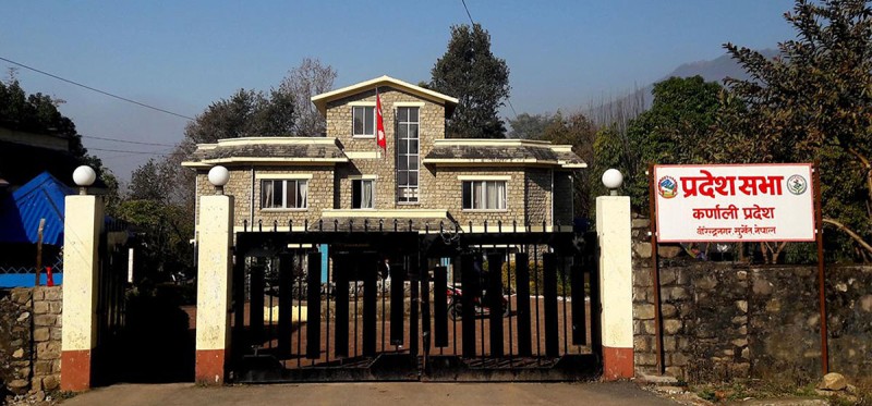 कर्णाली प्रदेश सभाको हिउँदे अधिवेशन आजदेखि